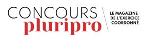 Pluripro logo: red lowercase wordmark on black background.